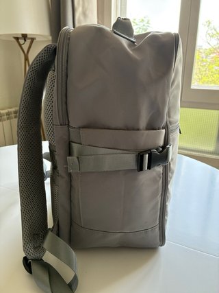 Mochila Viaje Cabina 40x20x25 Gris