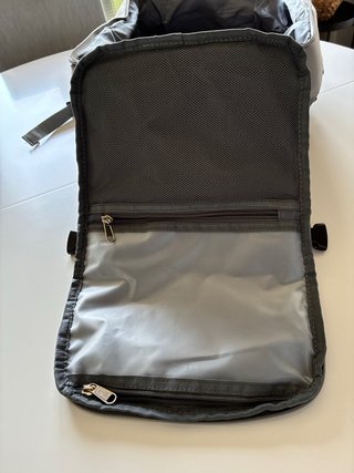 Mochila Viaje Cabina 40x20x25 Gris