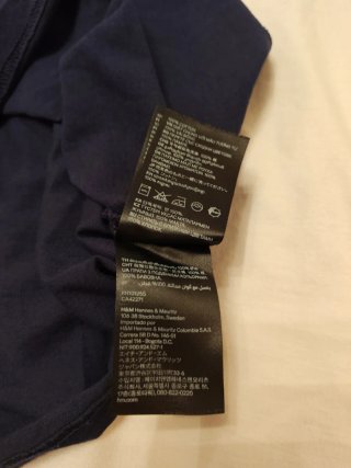 T-shirt H&M bimbo taglia XS