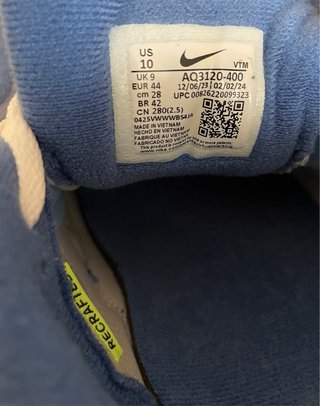 Nike Air Span 2 Azul y Amarillo