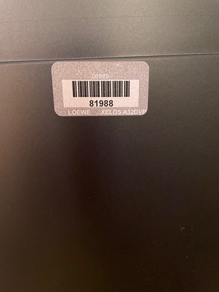Televisor Loewe Negro