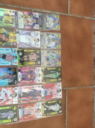 Colección Cartas Fútbol Jugadores Valiosas