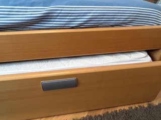 Cama nido con cajonera madera