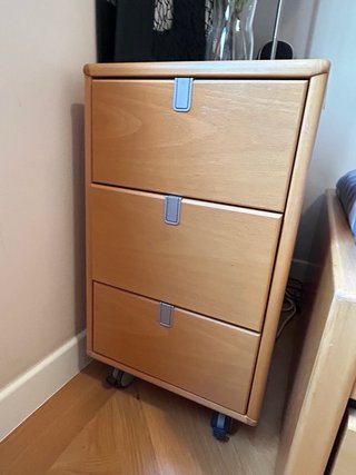 Cama nido con cajonera madera