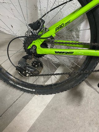 Bicicleta MTB WRC Pro Disc Verde