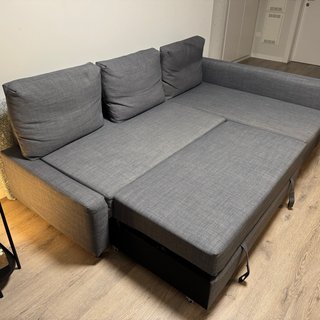 Sofá Cama Friheten Gris Ikea