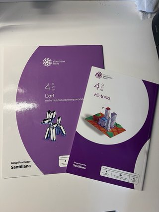 Libro història 4ESO + arte y diario de aprendizaje