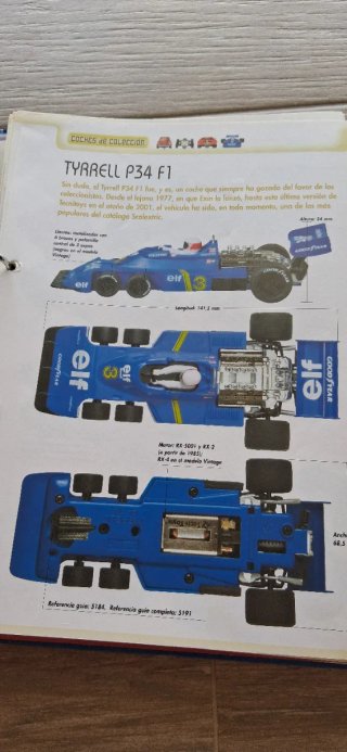 Libros archivadores altaya Scalextric Coches Mític