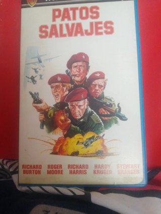 Cinta VHS Comandos Patos Salvajes