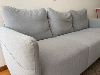 Sofá Chaiselongue 3 plazas gris