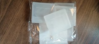 6 Cajas Protectoras Plástico Game Boy Cartuchos