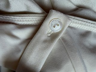 Bañador Gucci Beige cruzado por detras ,