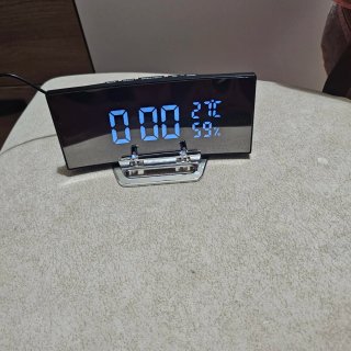 Reloj Espejo Digital Multifunción