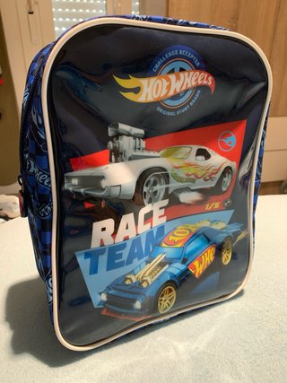 Mochila Escolar Hot Wheels