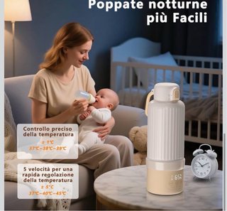 Scaldabiberon Portatile Senza Fili