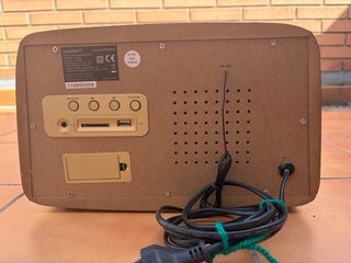 Radio Clásica Suntech Beige/Marrón