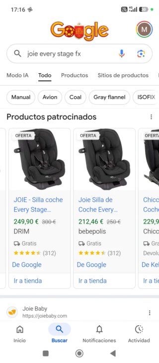 Silla Joie every dtage fx