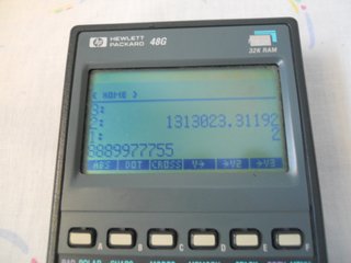 CALCULADORA HEWLETT PACKARD HP 48G,PARA PIEZAS.