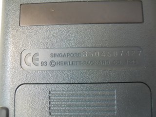 CALCULADORA HEWLETT PACKARD HP 48G,PARA PIEZAS.
