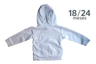 Camisola Capuz Branca Zippy 18-24 meses