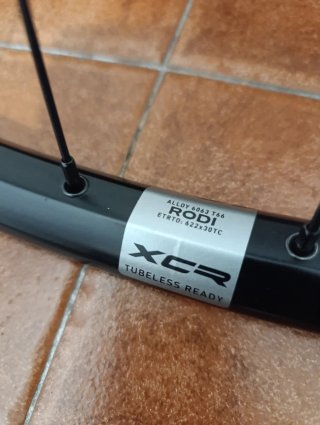 Ruedas MTB Rodi XCR 9800 29” Boost Micro Spline.