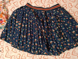 Set Tuta e Gonna Bambina Floreale
