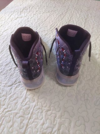 Zapatillas Air Jordan 11 Gucci Morado Negro