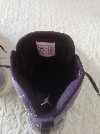 Zapatillas Air Jordan 11 Gucci Morado Negro