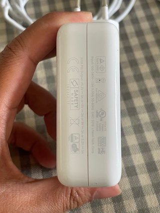 Cargador Apple MacBook Blanco