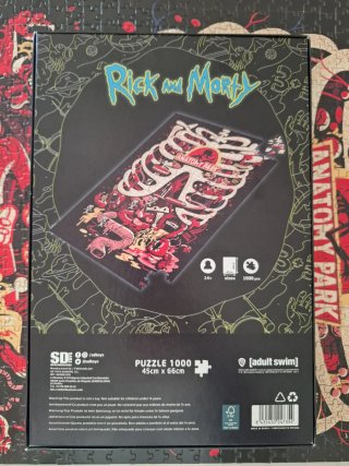 Puzzle Rick and Morty 1000 pezzi