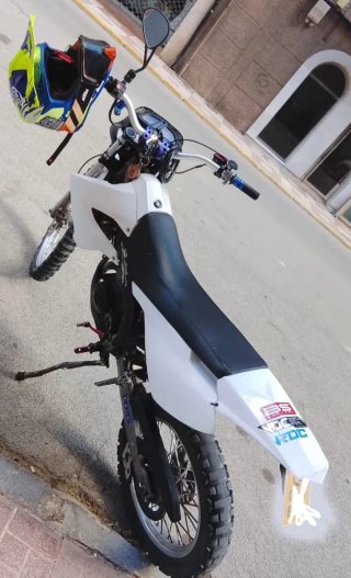 Derbi Senda Enduro/Off-Road Blanca motor euro 2