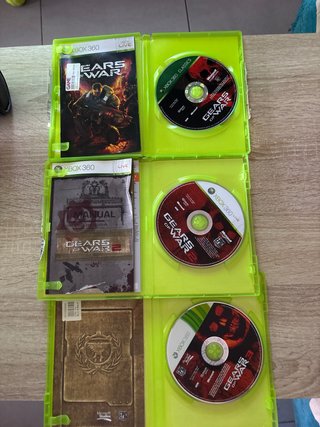 Gears of War 1, 2 y 3 Xbox 360