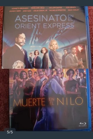 Lote 2 películas poirot