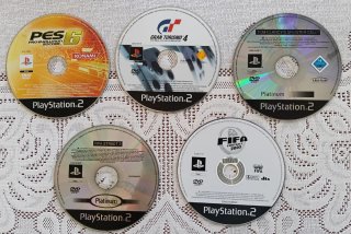 Lote 5 Giochi PS2 (Solo CD)