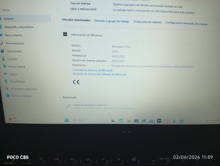 Portátil Dell i5 11ª Gen Negro