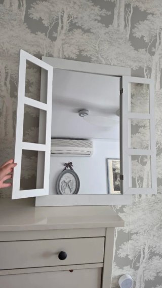 Espejo Ventana Blanco Puertas