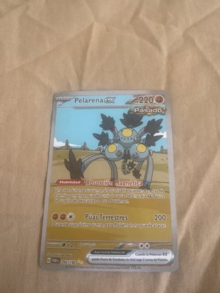 Carta Pokémon Ferropalmas EX Futuro