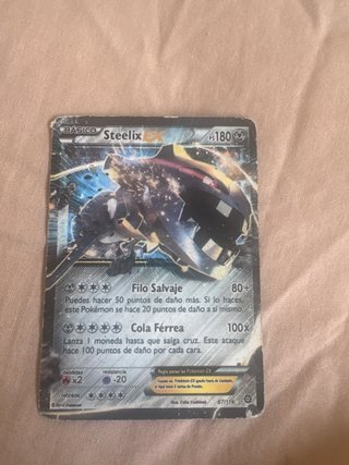 Carta Pokémon Ferropalmas EX Futuro
