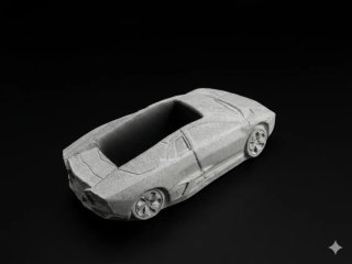 Svuotatasche / Vasetto Lamborghini marmo sintetico