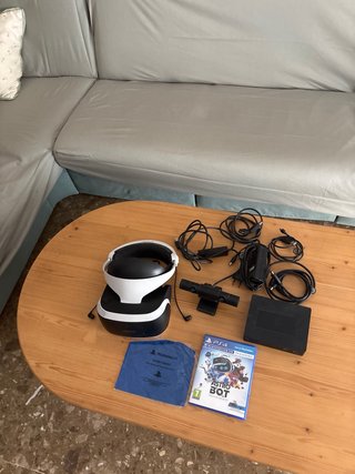 Gafas VR PS4 + Juego Astro Bot con todos sus cable