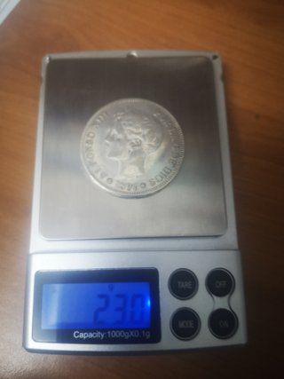 5 Pesetas Alfonso XIII, la compré a Second Choice