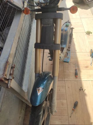 Horquilla Derbi Variant + Guardabarros