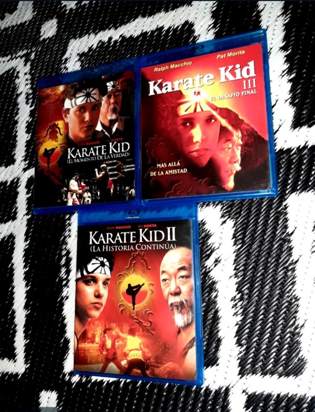 COLECCION KARATE KID COMPLETA DESCATALOGADAS BLURA