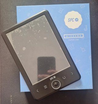 Libro Electrónico SPC Dickens 4GB Negro