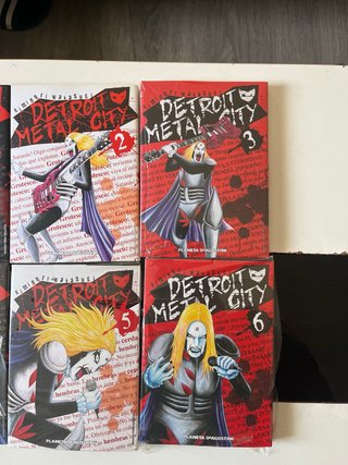 Detroit metal city 1,2,3,4,5 y 6