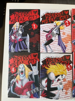 Detroit metal city 1,2,3,4,5 y 6