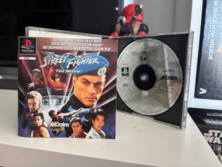 Street Fighter The Movie PS1 PAL