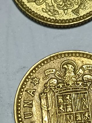 Lote 6 pesetas Francisco Franco 1966