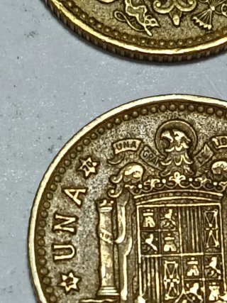 Lote 6 pesetas Francisco Franco 1966