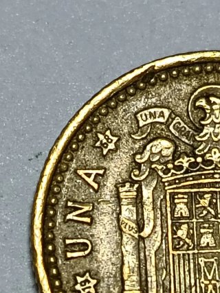 Lote 6 pesetas Francisco Franco 1966